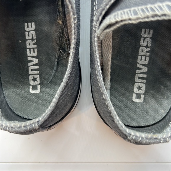Women’s Converse canvas double tongue Chuck Taylor low tops - Picture 5 of 12